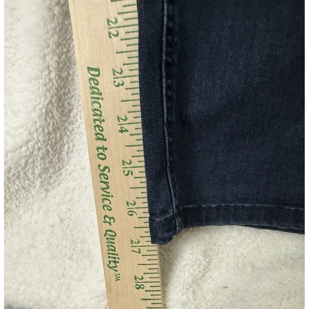 Terra and Sky Women's Denim Jeans Straight Dark Wash‎ Stretch 22W petite 42 x 27